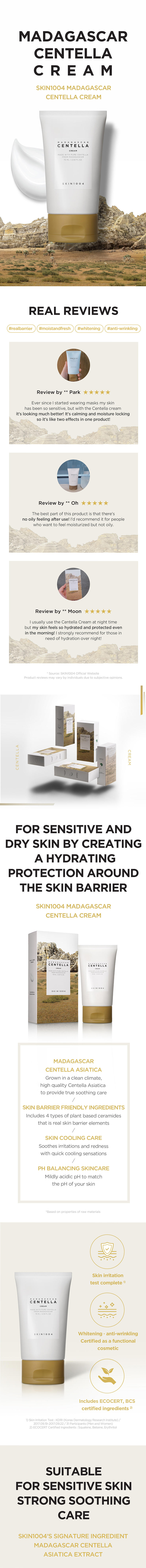 Madagascar Centella Cream 30ml
